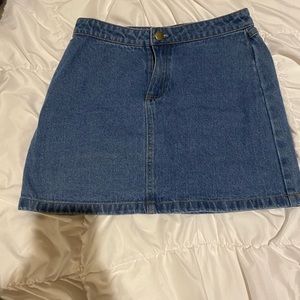 Jean skirt